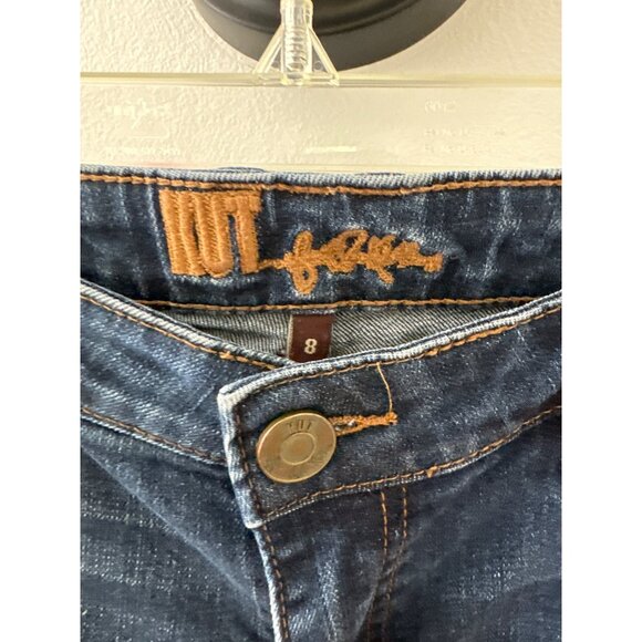 Kut From The Kloth Womens Mid-Rise Skinny Jeans Size 8 Blue Denim - Picture 3 of 6